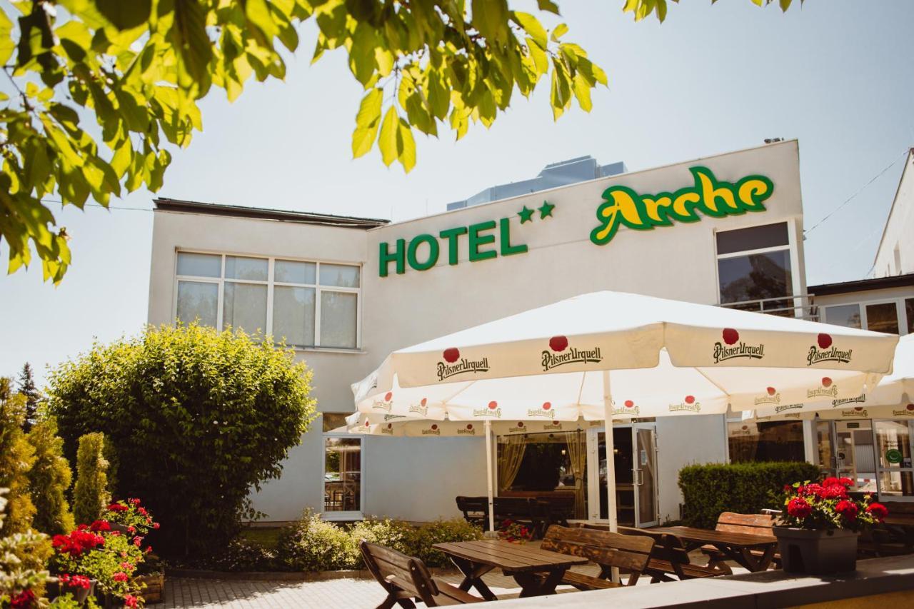 Arche Hotel Siedlce Buitenkant foto