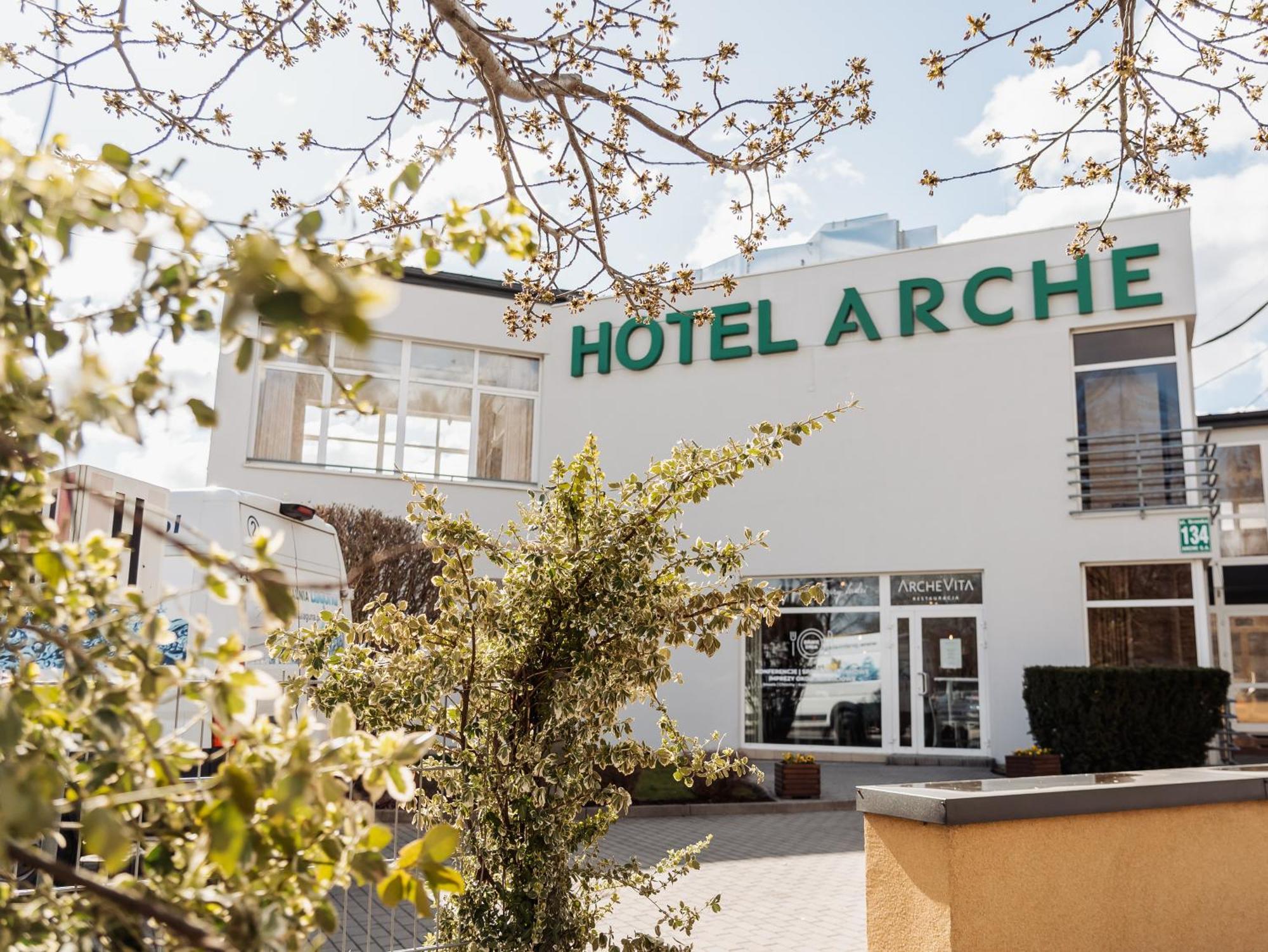 Arche Hotel Siedlce Buitenkant foto
